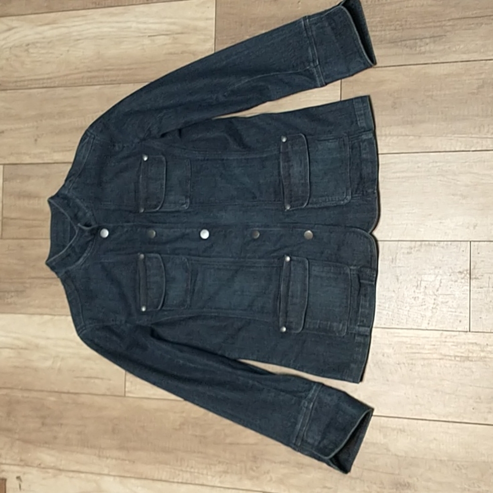Additions By Chico's Size 1 (8-10) Denim Jacket